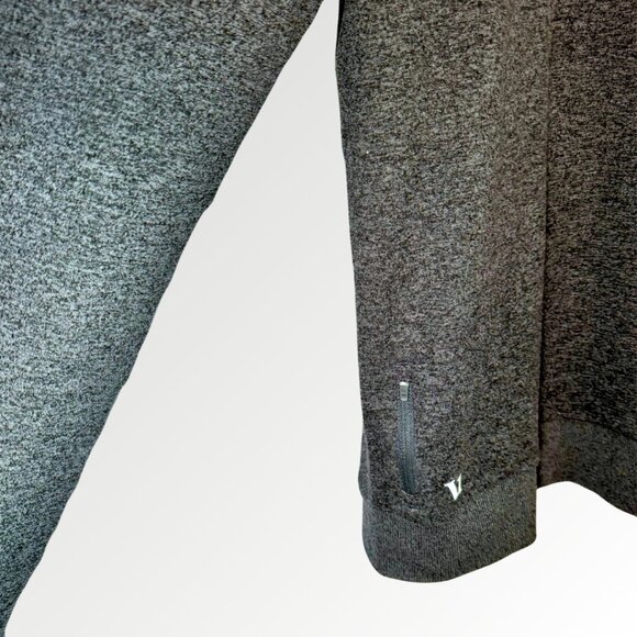 vuori Men's Ponto Performance Crew in Charcoal Heather - XL - Picture 13 of 15